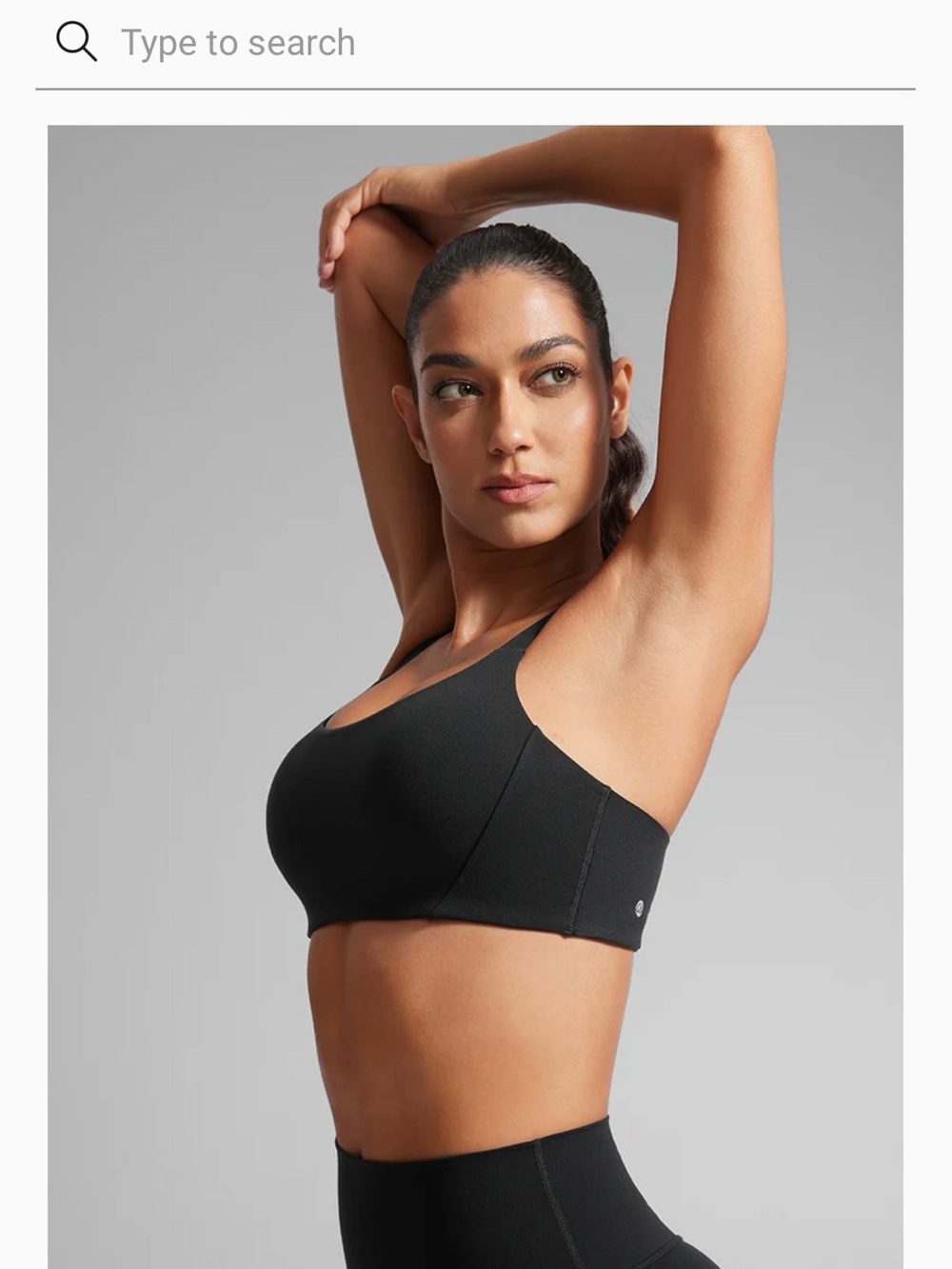 CRZ YOGA Butterlift® Padded Adjustable Strap B